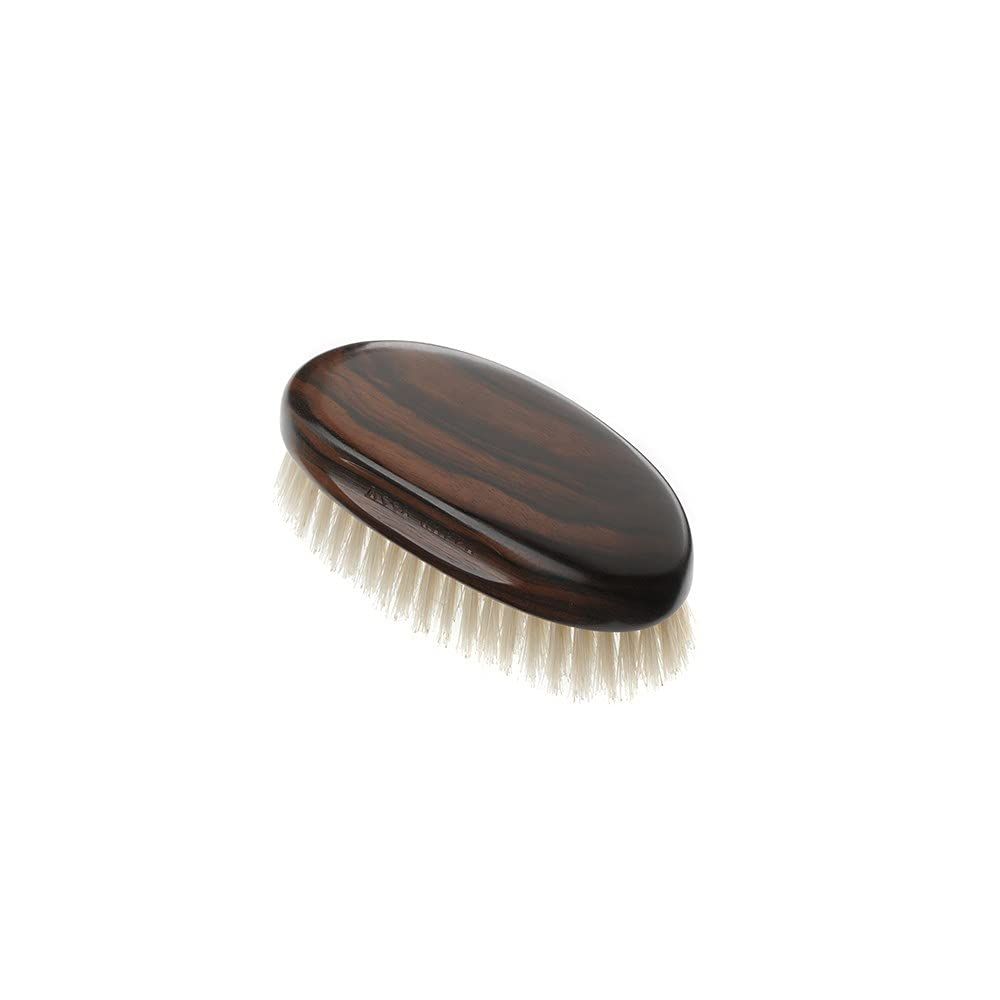 Acca Kappa Men s Grooming Military Style Hair Brush with White Bristles